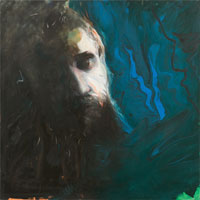 Self Portrait, 1984, oil on canvas, 72" x 72"