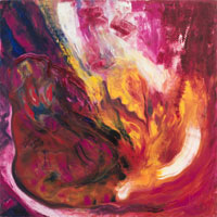 Creating Eve, 1984, oil on canvas, 72" x 72"